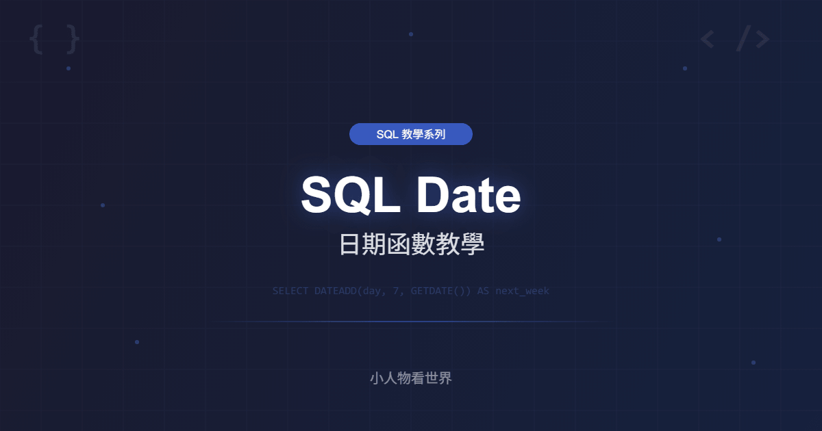 SQL Date